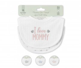 Lorelli - Лигавник за новородено с велкро, 2 броя, асортимент 1026028