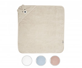 Памучна хавлия с качулка и бродерия Lorelli, 90 x 90 см, асортимент 1042009