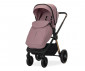 Комбинирана бебешка количка с обръщаща се седалка за деца до 22кг с включено столче/кошница за кола Lorelli Bianca 3в1, розова 10022012516 thumb 3