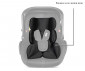 Бебешко столче/кошница за автомобил за новородени бебета с тегло до 13кг. Aspen, 40-85 см, черен 10072132501 thumb 7