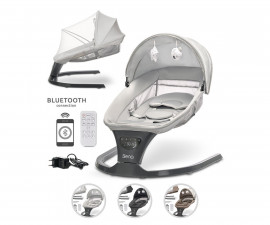 Електрическа бебешка люлка/шезлонг за новородено Lorelli Siena, асортимент 1009011