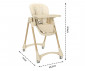 Детско сгъващо се столче за хранене с колела Lorelli Tummy Time, black/wooden effect 10100602501 thumb 12