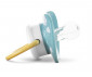 Бебешка залъгалка с капаче Lorelli, 2 броя, yellow/blue, 6м+ 10220760001 thumb 2