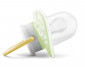 Бебешка залъгалка с капаче Lorelli, 2 броя, yellow/green, 6м+ 10220760003 thumb 3