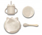 Силиконов сет за хранене от 4 части Lorelli, Natural beige 10230700005 thumb 3