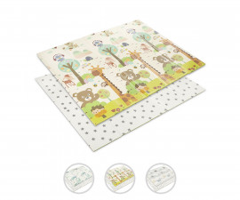 Двулицев сгъваем термо тепих за игра Lorelli 180-200 см, асортимент 1030049