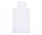 Спален комплект за бебета и деца Lorelli Ранфорс, 4 части, Little Rabbits сиво 20800026601 thumb 2