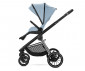 Комбинирана бебешка количка с обръщаща се седалка за деца до 22кг с включено столче/кошница за кола Lorelli Bianca 3в1, blue 10022012608 thumb 6