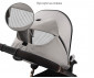 Комбинирана бебешка количка с обръщаща се седалка за деца до 22кг с включено столче/кошница за кола Lorelli Bianca 3в1, beige warm 10022012603 thumb 34