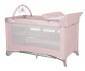 Детска преносима кошара на 2 нива за спане и игра Lorelli Torino Plus, pink 10080472606 thumb 2