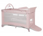 Детска преносима кошара на 2 нива за спане и игра Lorelli Torino Plus, pink 10080472606 thumb 3