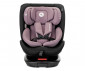 Столче за кола за новородено бебе с тегло до 36кг. с въртяща се функция Lorelli Concord Pro 360°, Isofix, i-Size 40-150 см, Support Leg и възглавница за път, pink 10072062516 thumb 3