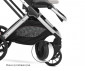 Комбинирана бебешка количка с обръщаща се седалка за деца до 22кг с включени адаптори за столче/кошница за кола Lorelli Glory 2в1, Black 10021822501 thumb 22