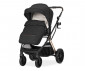 Комбинирана бебешка количка с обръщаща се седалка за деца до 22кг с включени адаптори за столче/кошница за кола Lorelli Glory 2в1, Black 10021822501 thumb 3