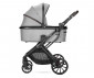 Комбинирана бебешка количка с обръщаща се седалка за деца до 22кг с включени адаптори за столче/кошница за кола Lorelli Glory 2в1, Grey 10021822506 thumb 4