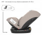 Столче за кола за новородено бебе с тегло до 36кг. Lorelli Voyager, i-Size 40-145 см и възглавница за път, Green 10072072604 thumb 9