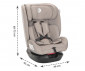 Столче за кола за новородено бебе с тегло до 36кг. Lorelli Voyager, i-Size 40-145 см и възглавница за път, Pink 10072072606 thumb 6