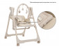 Сгъваемо столче за хранене с функция люлка на дете до 15кг Lorelli Nomino, Beige 10100592603 thumb 20