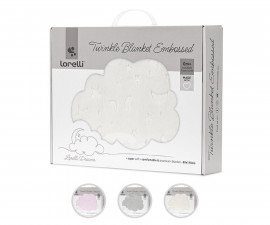 Бебешко меко одеяло с релеф Lorelli Twinkle, 80x110 см, асортимент 1034019