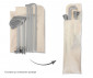 Преграда за бебешко креватче Lorelli Safety Night, Grey 10180032604 thumb 4