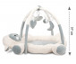 Тепих за игра Lorelli Мери плюш, 95x95 см, White&grеy 10300400001 thumb 7
