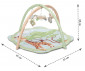 Тепих за игра Lorelli Safarii Friends 93x93 см, Hippo grey 10300530001 thumb 6