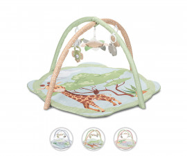 Тепих за игра Lorelli Safarii Friends 93x93 см, асортимент 1030053