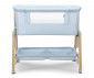 Детска кошара с падаща преграда Lorelli Millie, Blue /wooden effect/ 10080732608 thumb 4