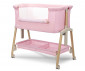Детска кошара с падаща преграда Lorelli Millie, Pink /wooden effect/ 10080732613 thumb 2