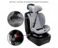Столче за кола за новородено бебе с тегло до 36кг. Lorelli Stellar, i-Size 40-150 см, Grey 10072232604 thumb 16
