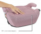 Детска седалка за кола Lorelli Zen Isofix, 125-150 см, Rose 10072212610 thumb 7
