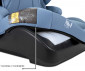 Столче за кола за бебе с тегло до 36кг. Lorelli Nube Safe, i-Size 100-150 см, Grey 10072252604 thumb 11