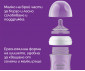 Комплект за подарък за новородено с 3 стъклени шишета за хранене с биберони без протичане и залъгалка Ultra Soft 0-6м Philips-Avent Natural Response 3.0 00A.0602.001 / SCD878/11 thumb 13