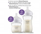 Комплект за подарък за новородено с 3 стъклени шишета за хранене с биберони без протичане и залъгалка Ultra Soft 0-6м Philips-Avent Natural Response 3.0 00A.0602.001 / SCD878/11 thumb 8