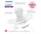 Ортодонтска залъгалка Philips-Avent Ultra Start, 2 броя, със стерилизираща кутийка, дизайн очички, момиче, 0-2м 00A.0633.001 thumb 5