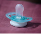 Ортодонтска залъгалка Philips-Avent Ultra Start, 2 броя, със стерилизираща кутийка, усмивка/очички, момче, 0-2м 00A.0634.001 thumb 9