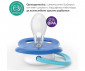 Ортодонтска залъгалка Philips-Avent Ultra Air, 2 броя, със стерилизираща кутийка, банан/маймунка, син, 6-18м 00A.0639.001 thumb 6