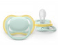 Ортодонтска залъгалка Philips-Avent Ultra Air, 2 броя, със стерилизираща кутийка, пастелни, момче, 0-6м 00A.0641.001 thumb 4