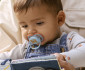 Ортодонтска залъгалка Philips-Avent Ultra Air, 2 броя, със стерилизираща кутийка, леопард/гъсеница, син, 0-6м 00A.0642.001 thumb 10