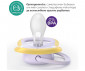 Ортодонтска залъгалка Philips-Avent Ultra Air, 2 броя, със стерилизираща кутийка, пеперуда/птица, розов, 0-6м 00A.0644.001 thumb 6