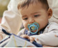 Ортодонтска залъгалка Philips-Avent Ultra Air, 2 броя, със стерилизираща кутийка, тукан/тигър, син, 6-18м 00A.0648.001 thumb 10