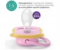 Ортодонтска залъгалка Philips-Avent Ultra Air, 2 броя, със стерилизираща кутийка, зелена/розова, 6-18м 00A.0649.001 thumb 6