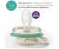 Ортодонтска залъгалка Philips-Avent Ultra Air, 2 броя, със стерилизираща кутийка, дизайн листа, неутрални, 6-18м 00A.0651.001 thumb 6