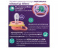 Ортодонтска залъгалка Philips-Avent Ultra Air, 2 броя, със стерилизираща кутийка, хамелеон/маймунка, лилав/оранжев, 18м+ 00A.0654.001 thumb 7
