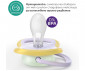 Ортодонтска залъгалка светеща в тъмното Philips-Avent Ultra Air Night, 2 броя, със стерилизираща кутийка, пеперуда/гъсеница, розов, 0-6м 00A.0657.001 thumb 6