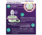 Ортодонтска залъгалка светеща в тъмното Philips-Avent Ultra Air Night, 2 броя, със стерилизираща кутийка, птица/пеперуда, розов, 6-18м 00A.0660.001 thumb 8