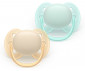 Ортодонтска залъгалка Philips-Avent Ultra Soft, 2 броя, със стерилизираща кутийка, пастелни, жълт/син, 0-6м 00A.0663.001 thumb 2