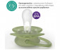 Ортодонтска залъгалка Philips-Avent Ultra Soft, 2 броя, със стерилизираща кутийка, сърна/гъска, оранж/зелен, 18м+ 00A.0668.001 thumb 6