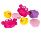 Гумени играчки животни за баня розов цвят Playgro, 7 броя, 6м+ PG.0536^Iventas thumb 2