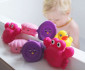 Гумени играчки животни за баня розов цвят Playgro, 7 броя, 6м+ PG.0536^Iventas thumb 4